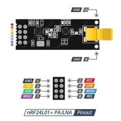 NRF24L01+PA+LNA 2.4GHz RF Modül
