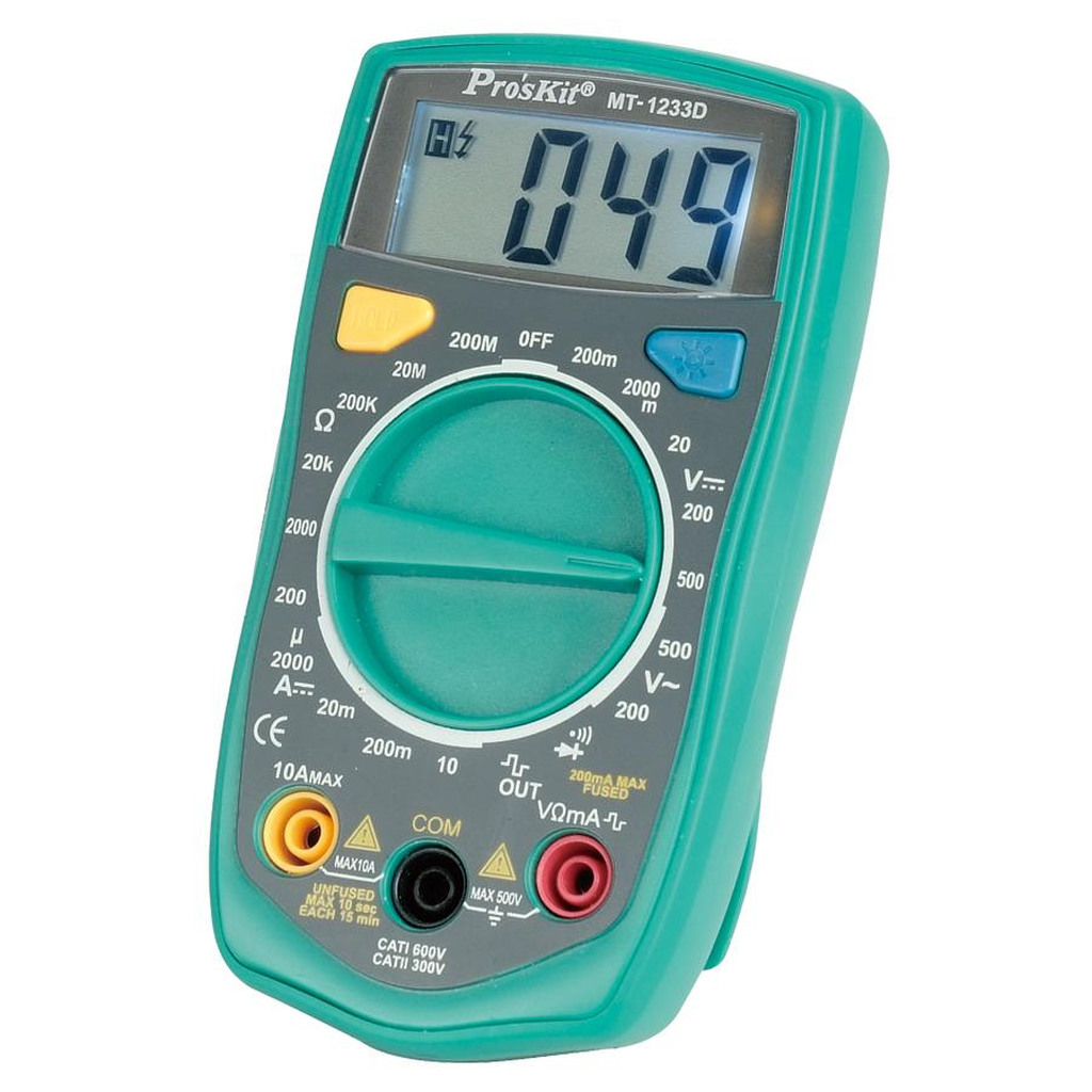 Proskit MT-1233D 3 1-2 Dijital Multimetre