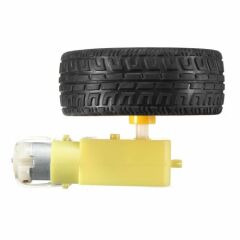 Robot Tekerlek ve DC Motor Seti