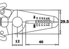 Piergiacomi CSP.30.2D Antistatik Kablo Soyucu