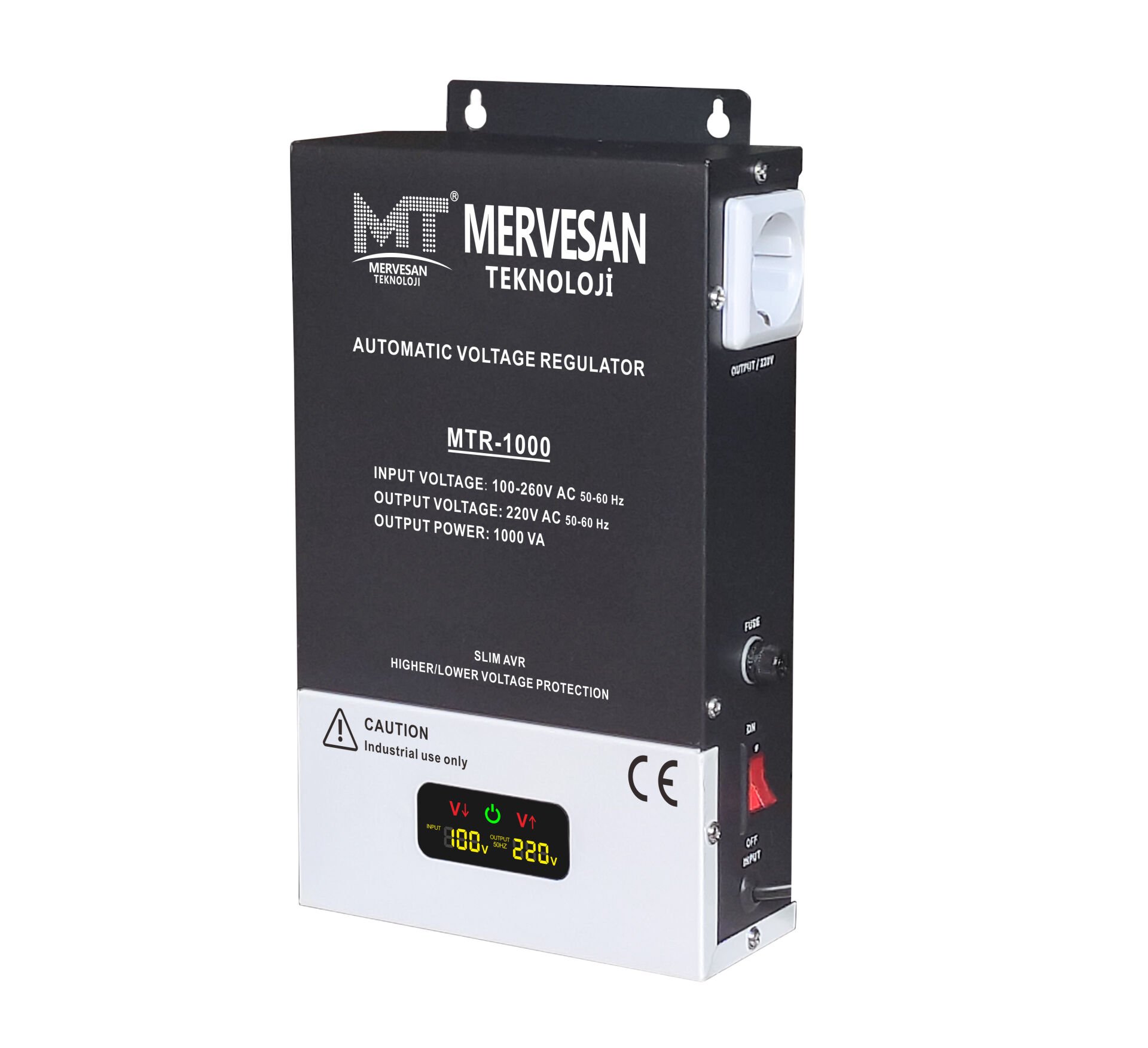 Mervesan MTR-1000 Otomatik Voltaj Regülatörü