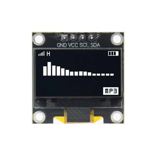 0.96 Inch Beyaz Oled Lcd Modül