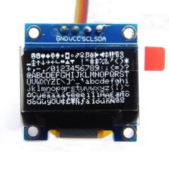 0.96 Inch Beyaz Oled Lcd Modül