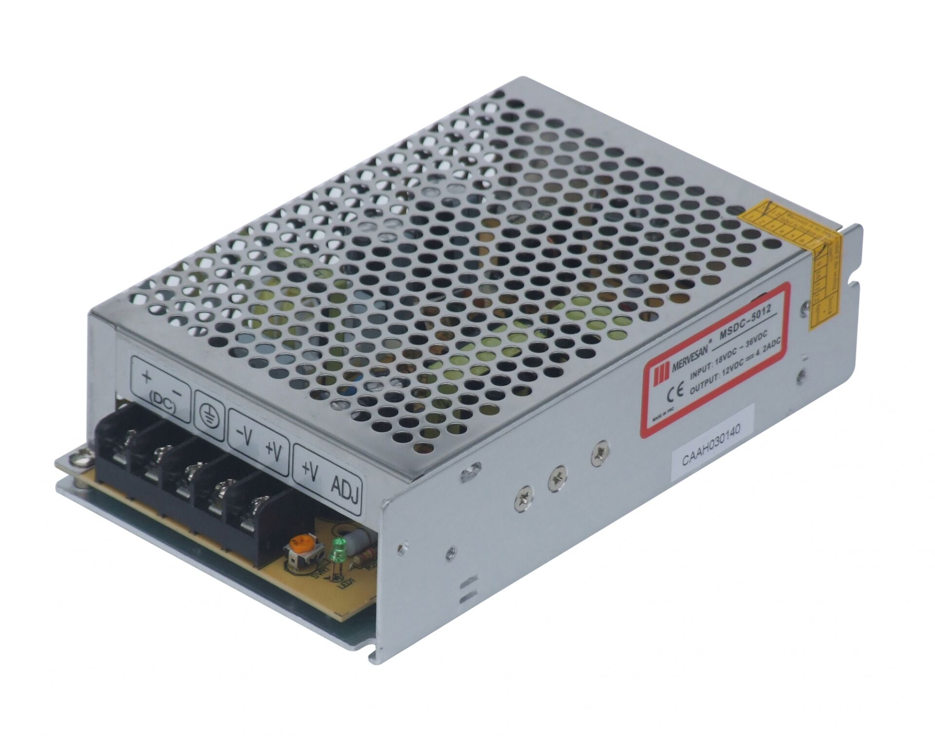 Mervesan 18-36 VDC 12VDC 4.2A Metal Kasa Konvertör