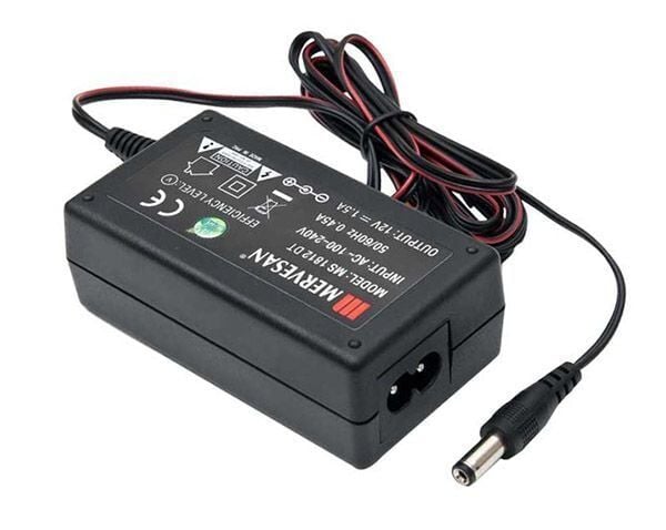 Mervesan MT-1812 DT 100-240VAC Giriş 12VDC 18W 1.5A Çıkış SMPS Adaptör