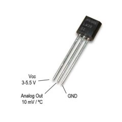 LM35 Sıcaklık Sensörü