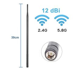 12dbi Anten 39cm Sma Erkek