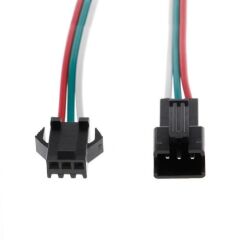 3 Pin JST SM 10cm Kablo Çifti