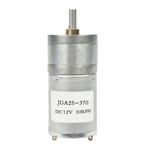 12V 30Rpm JGA25-370 Redüktörlü DC Motor