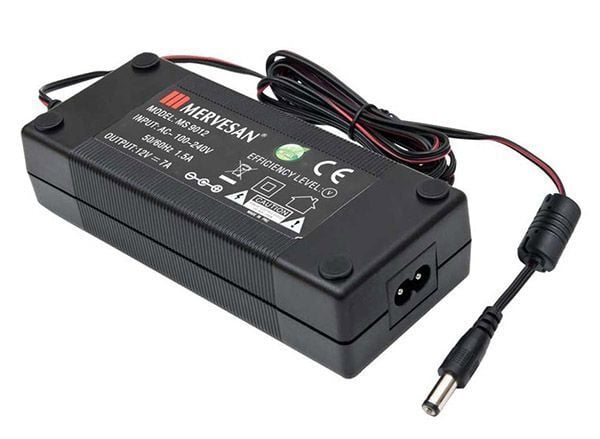 Mervesan MS-9012 100-240VAC Giriş 12VDC 90W 7A Çıkış SMPS Adaptör