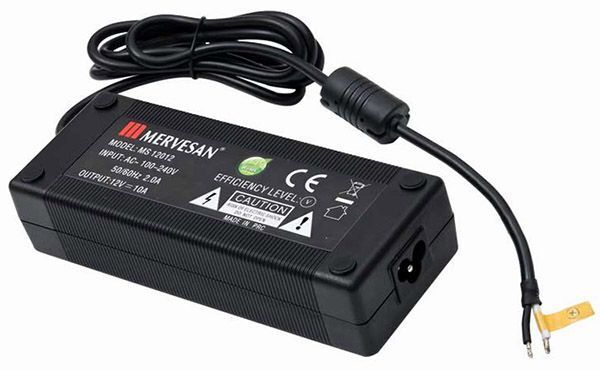 Mervesan MS-12024 100-240VAC 24VDC 120W 5A Çıkış SMPS Adaptör