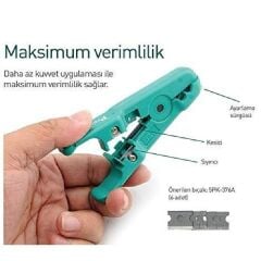 Proskit 6PK-501N Kablo Soyucu UTP/STP