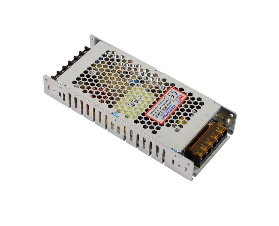 Mervesan 200W 5V 40A Metal Kasa Adaptör
