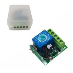 433Mhz RF 1 Kanal Röle Modül DC 12V