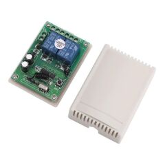 433Mhz RF 2 Kanal Röle Modül DC 12V