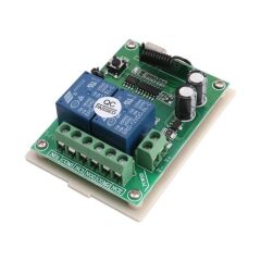 433Mhz RF 2 Kanal Röle Modül DC 12V