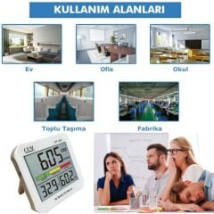 Cem DT-326 Hava Kalitesi ve Karbondioksit Ölçer