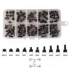 200 Adet 6x6mm Tact Buton Set