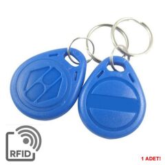 125Khz RFID Anahtarlık UID Değiştirilebilir