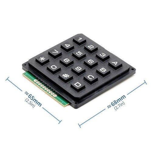 4x4 Matrix Tuş Takımı