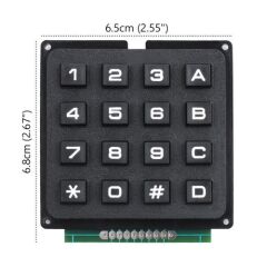 4x4 Matrix Tuş Takımı