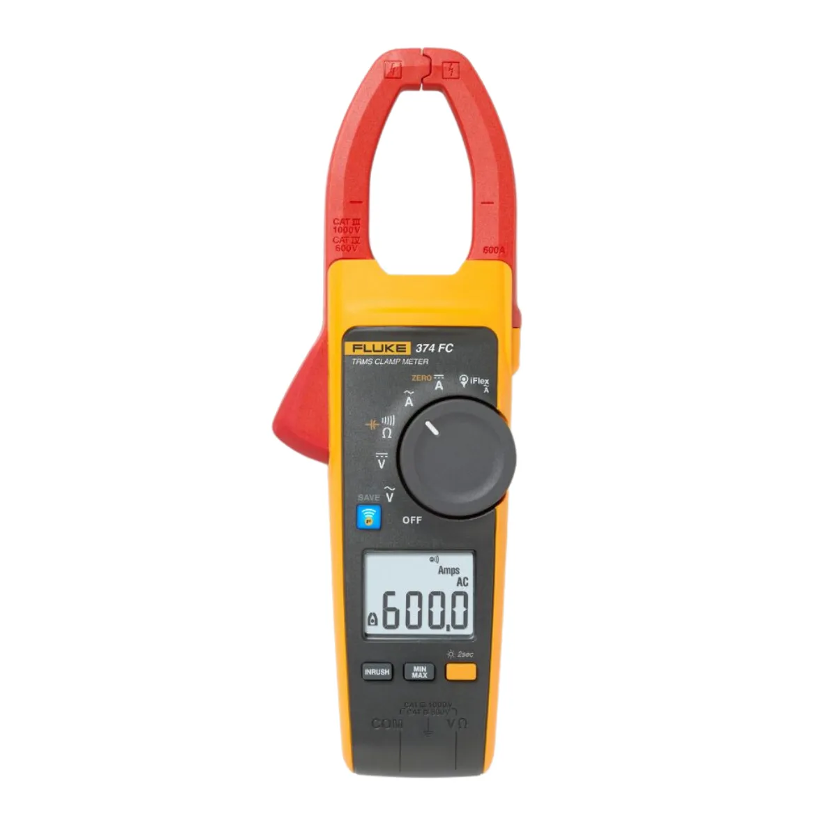 Fluke 374 FC True RMS Wireless AC/DC Pensampermetre