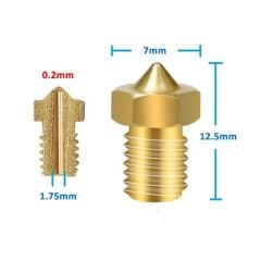 0.2mm x 1.75mm M6 Nozzle
