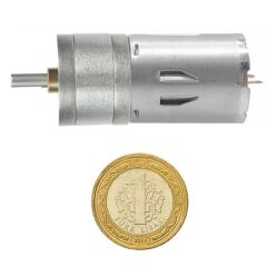 24V 620Rpm JGA25-370 Redüktörlü DC Motor