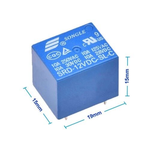 SRD-12VDC-SL-C SONGLE 12V Röle