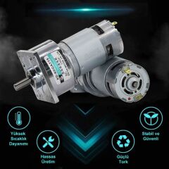 XD-60GA775 12V 5Rpm DC Motor