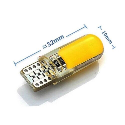 T10 Silikon Sarı Led