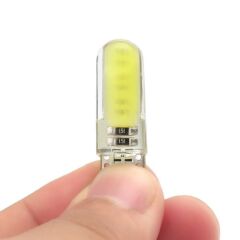 T10 Silikon Sarı Led
