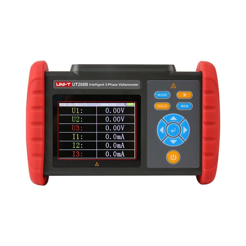 Unit UT268B 3 Fazlı Wireless Volt ve Amper Ölçüm Cihazı