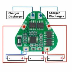3S 8A 12V BMS Koruma Kartı