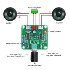 XH-A158 Bluetooth Mp3 Modül