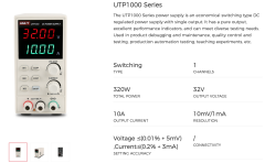 Unit Utp1306 32V 6A Dc Güç Kaynağı