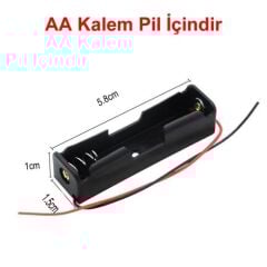 1'li AA Kalem Pil Yuvası