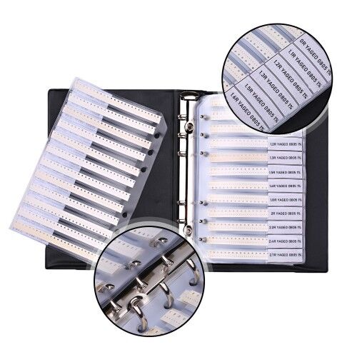 4250 Parça Smd 0805 Direnç Seti Kitabı