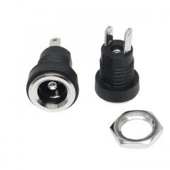 5.5mm x 2.1mm DC Power Soket ( İnce )