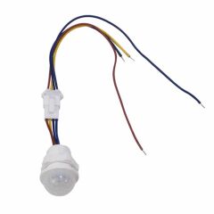 220V PIR Hareket Sensörü 25cm Kablolu
