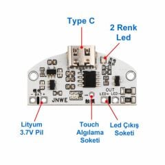Type-C Led Dimmer Modül
