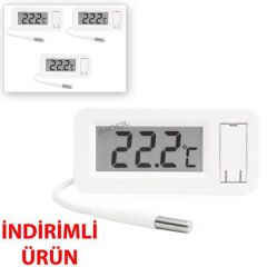 3 Adet | Elitech TPM-30 Soketli Panel Tip Termometre