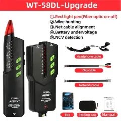 Mestek WT58DL Kablo Test Cihazı Fiber Optik Kablosuyla