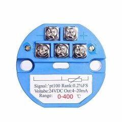 PT100 Sinyal to 4-20mA Çevirici Modül 400C