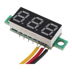 Voltmetre 0.28' 0-100V Mavi