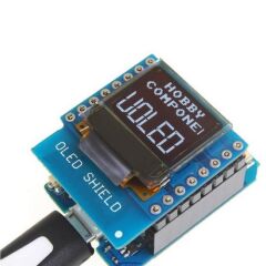 WEMOS D1 Mini Oled Shield Modül