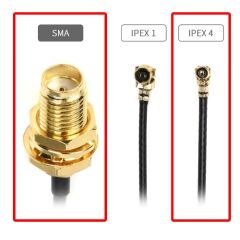 10cm Sma Dişi Ipex4 Rf Kablo