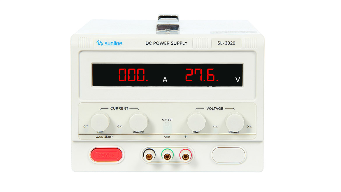 Sunline SL–3020S Dc Güç kaynağı 30V 20A