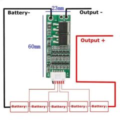 BMS 5S 15A Koruma Kartı