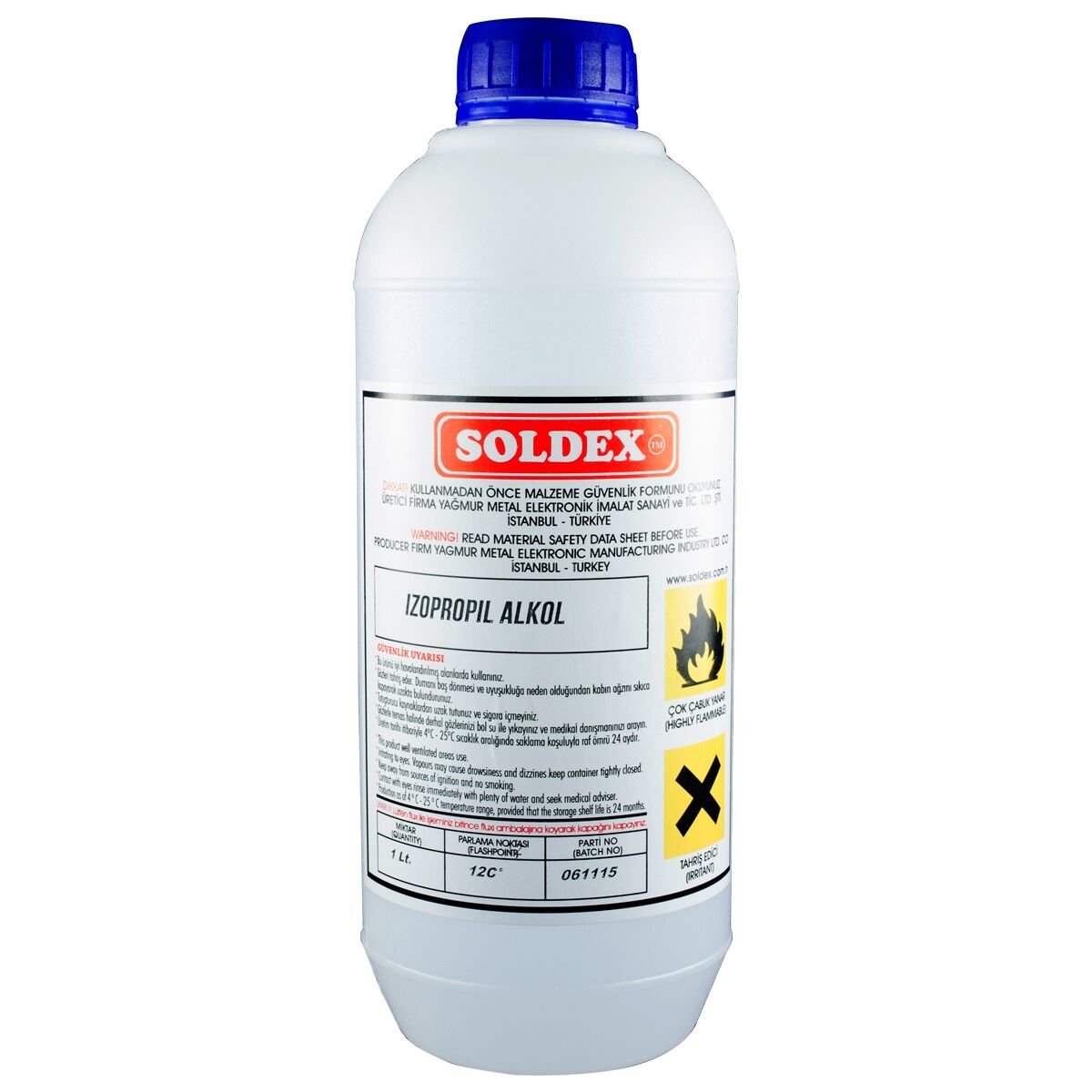 Soldex izopropil Alkol 1Lt.